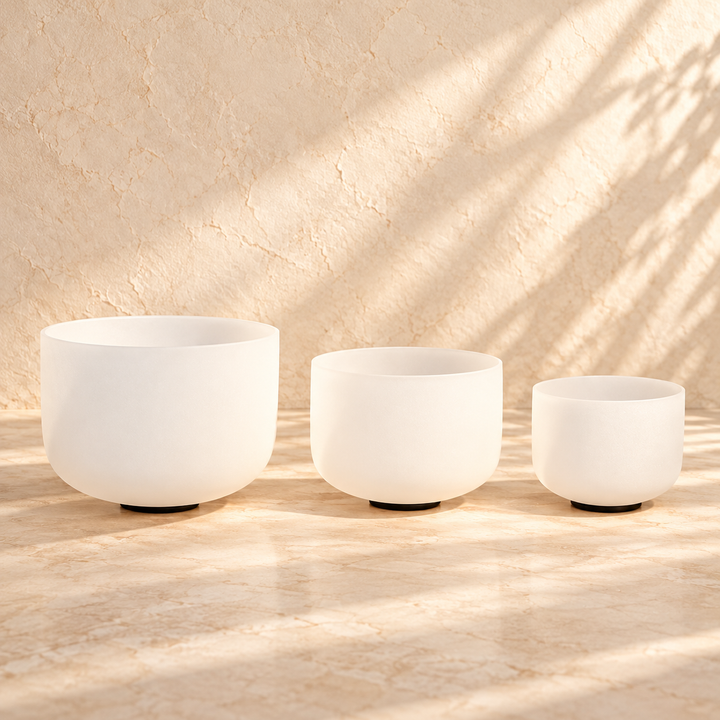 GRACE · Set premium di campane di quarzo