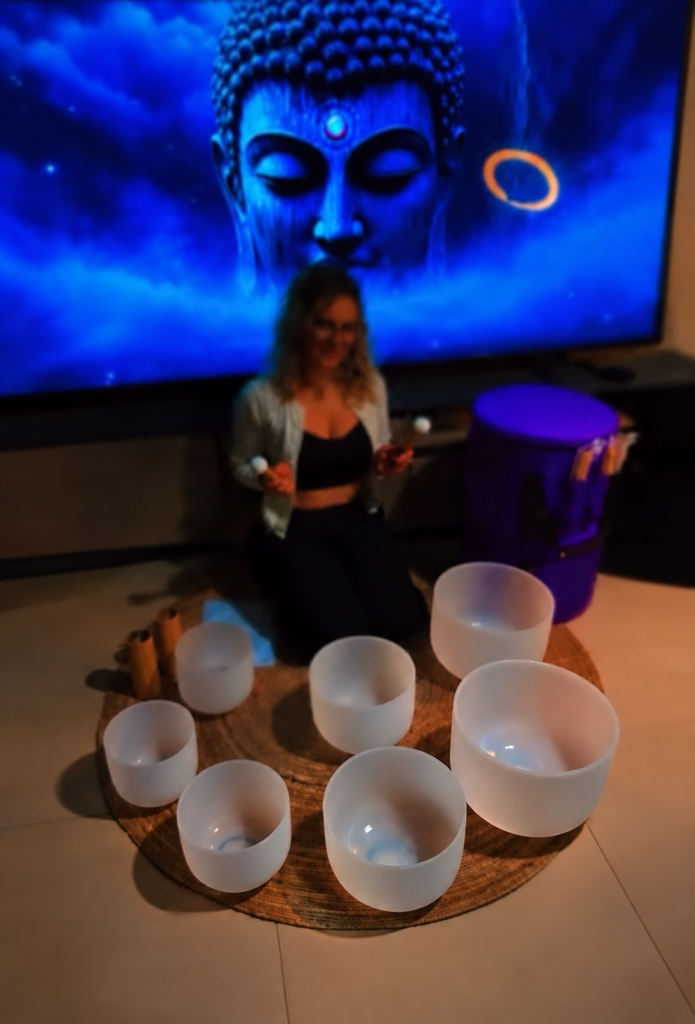 Fotografía compartida por Marisol L. con sus cuencos Quantum
